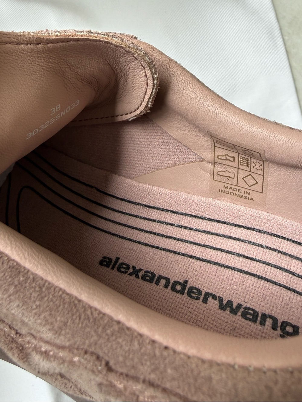 NWT - Alexander Wang Women Suede Sneakers - Cute & Stylish! - Picture 11 of 12